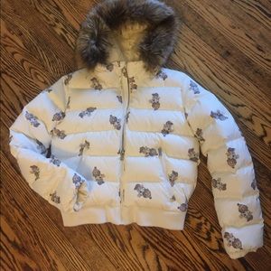 polo bear down jacket